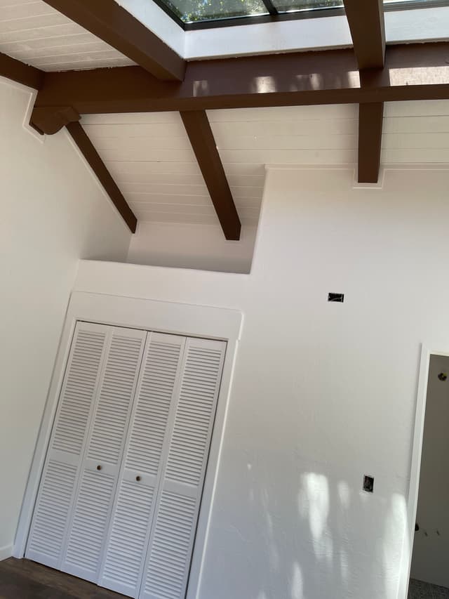 FULL INTERIOR PAINTING WALLS DOORS WINDOWS BEAMS