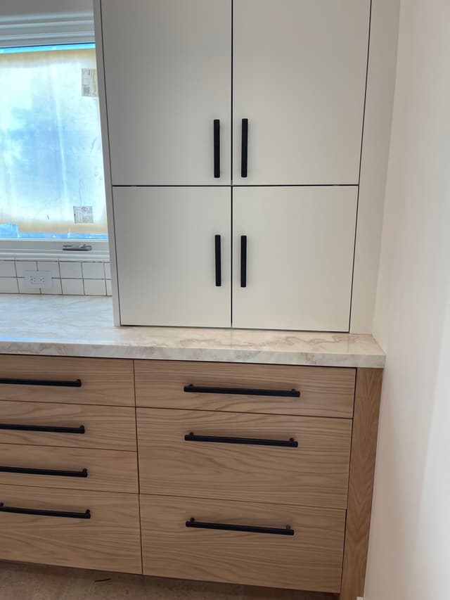 KITCHEN CABINETS FINISH ON PLACE